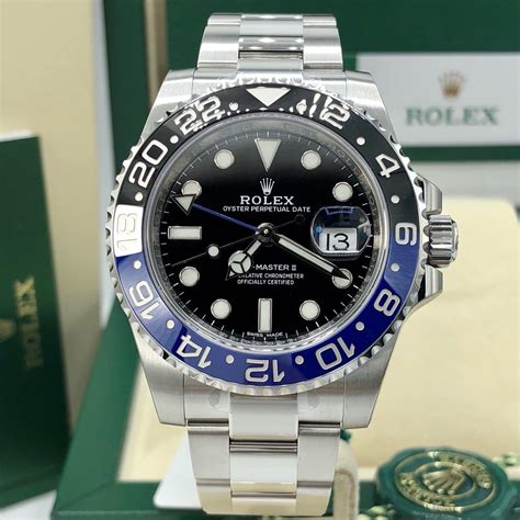 rolex gmt batman for sale.